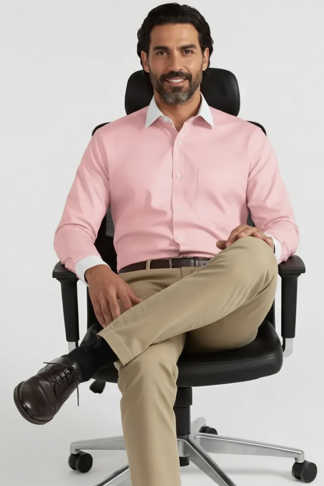 PASTEL STRETCH MEN'S SHIRT