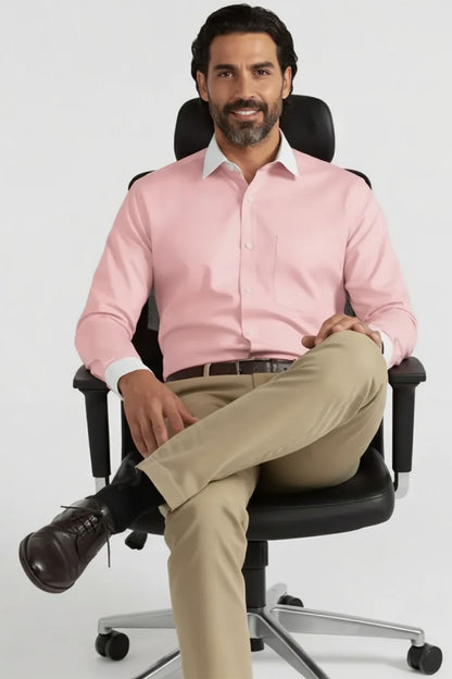 PASTEL STRETCH MEN'S SHIRT
