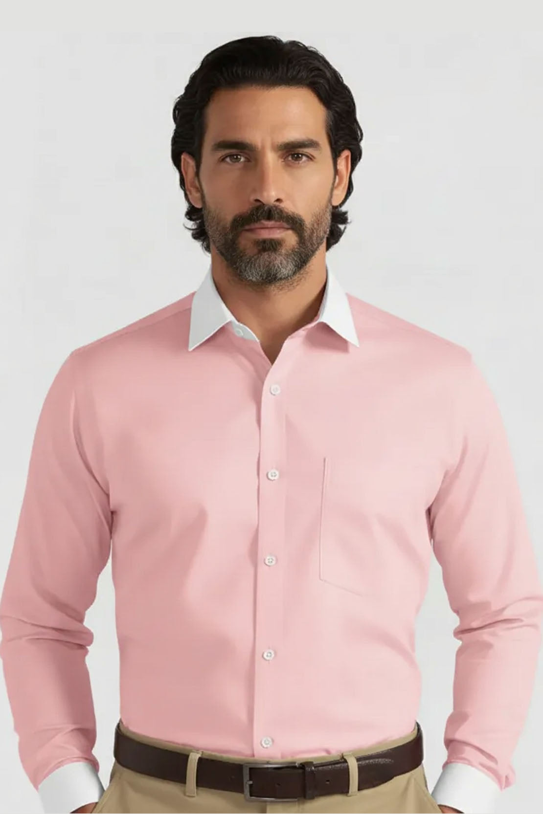PASTEL STRETCH MEN'S SHIRT