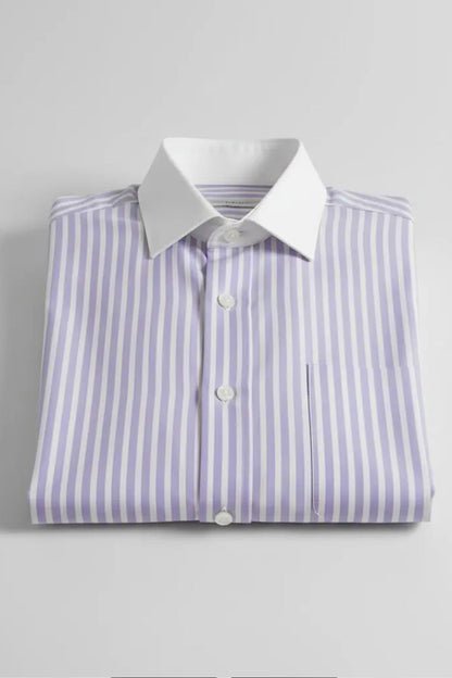LILAC PASTEL STRIPES SHIRT