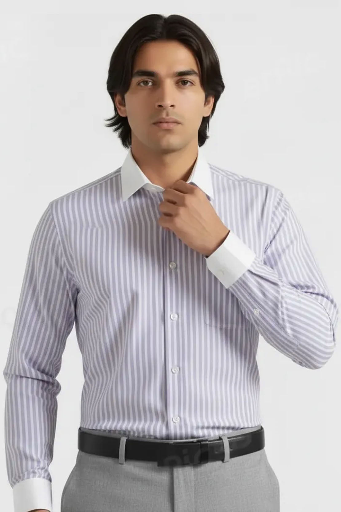 LILAC PASTEL STRIPES SHIRT