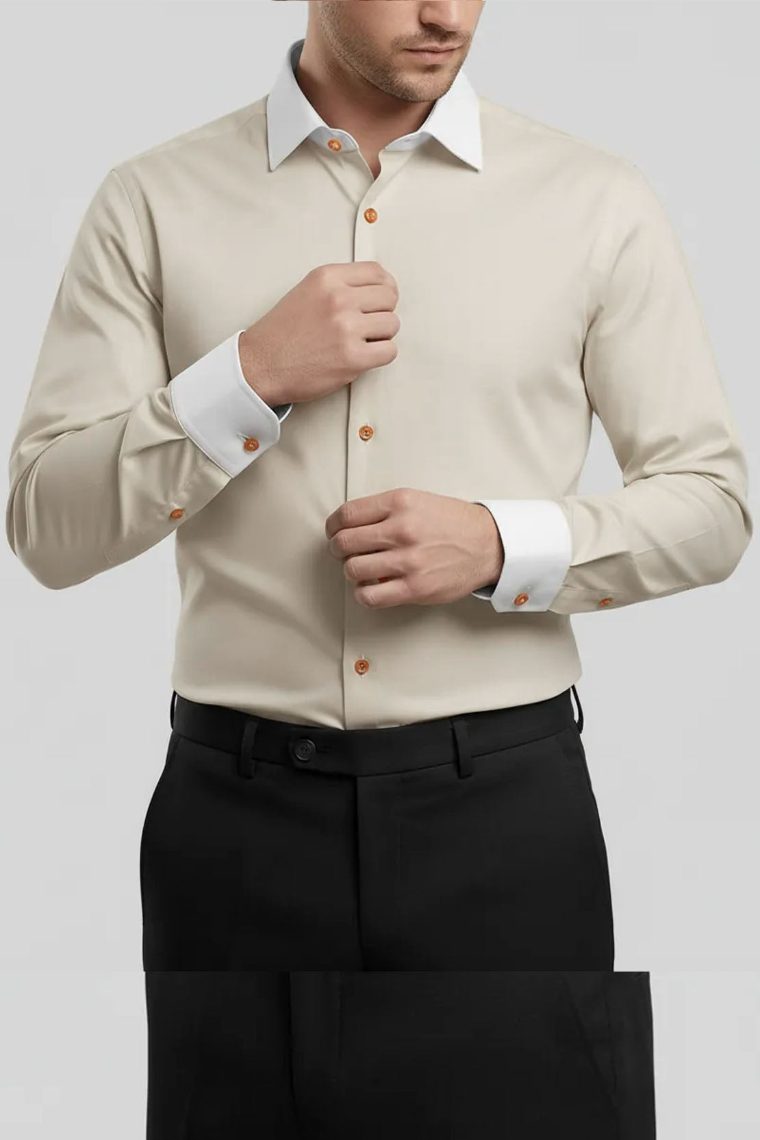 CLASSIC MERINO STRETCH SOLID SHIRT