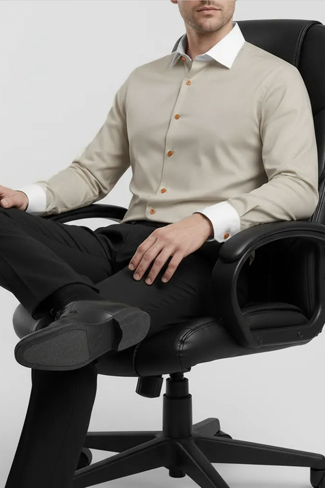 CLASSIC MERINO STRETCH SOLID SHIRT