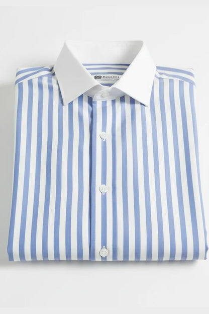 CLASSIC AZURE SEMI FORMAL SHIRT