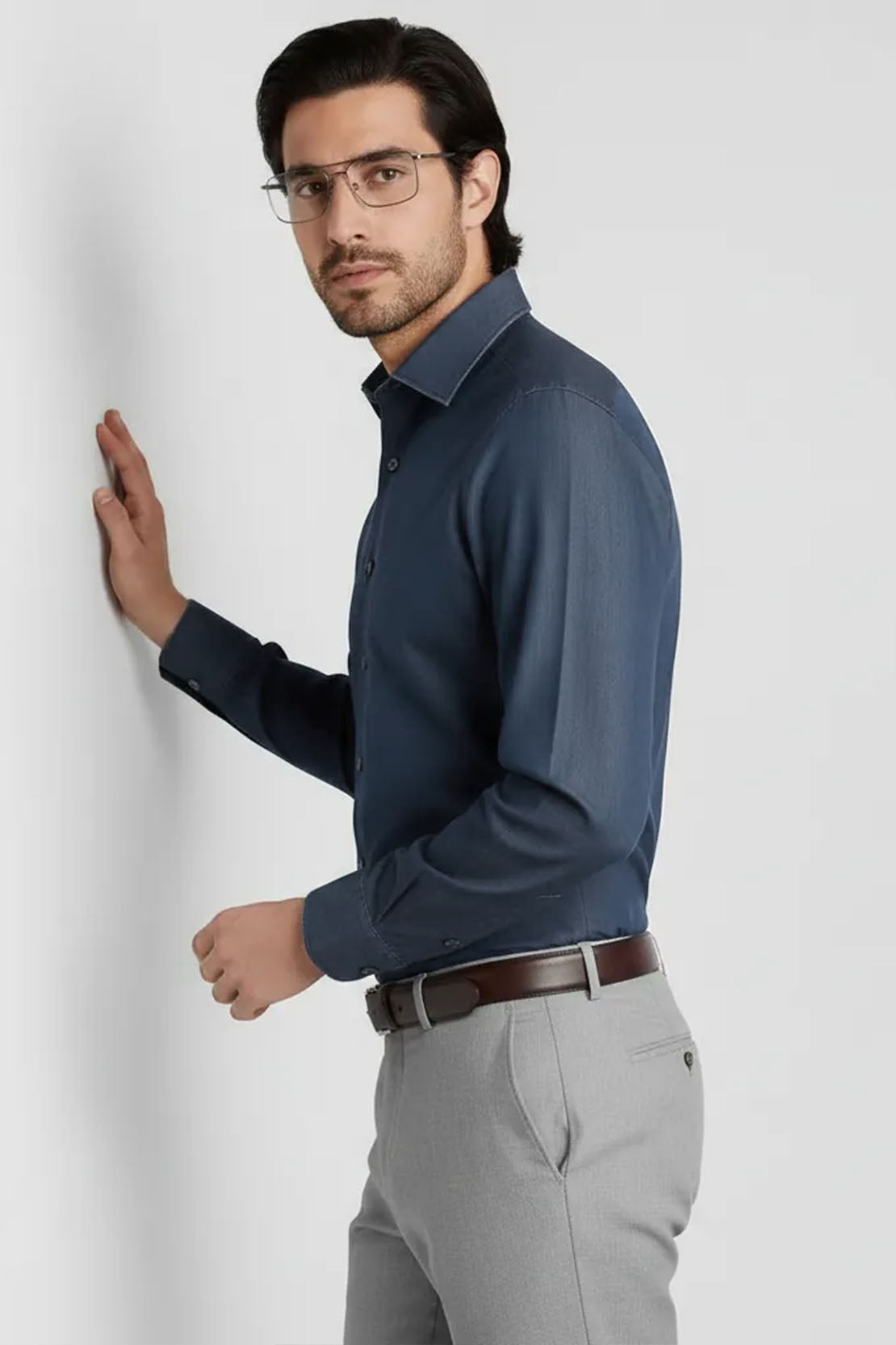 STEEL INDIGO DENIM SHIRT