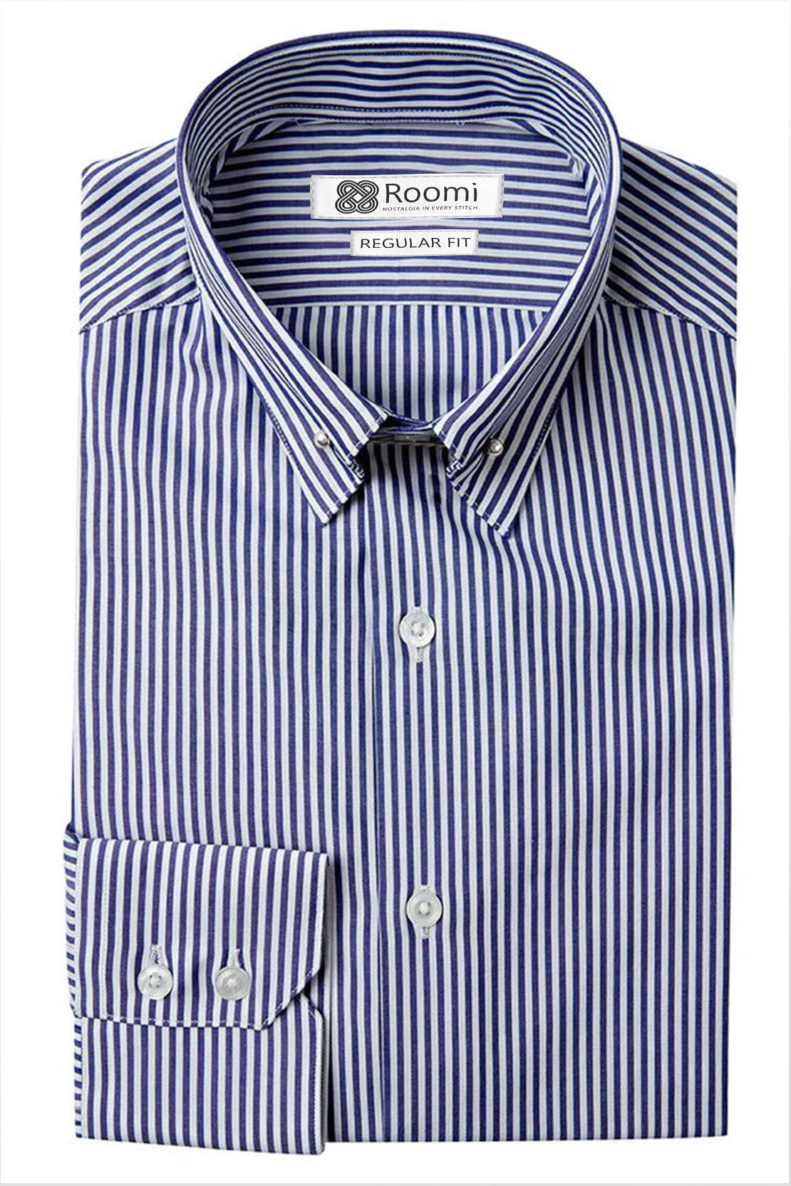 PIN COLLAR MEN'S SHIRT