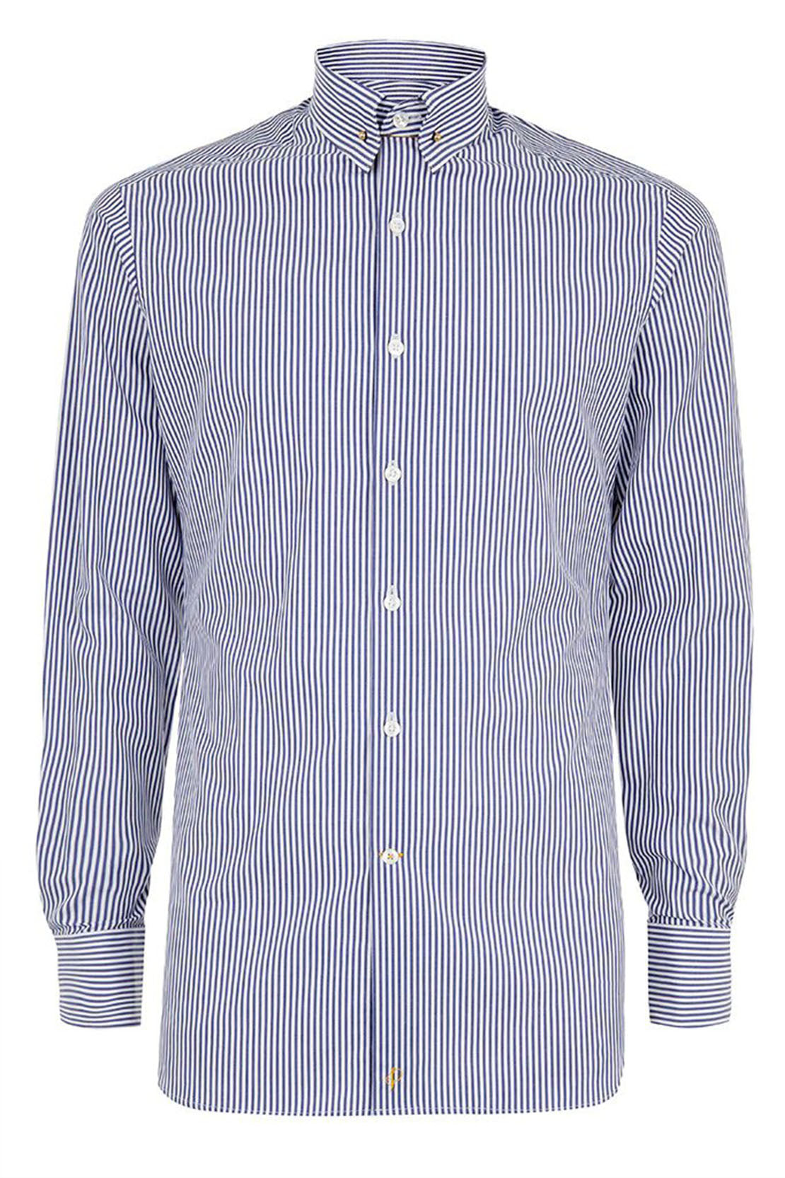 PIN COLLAR MEN'S SHIRT