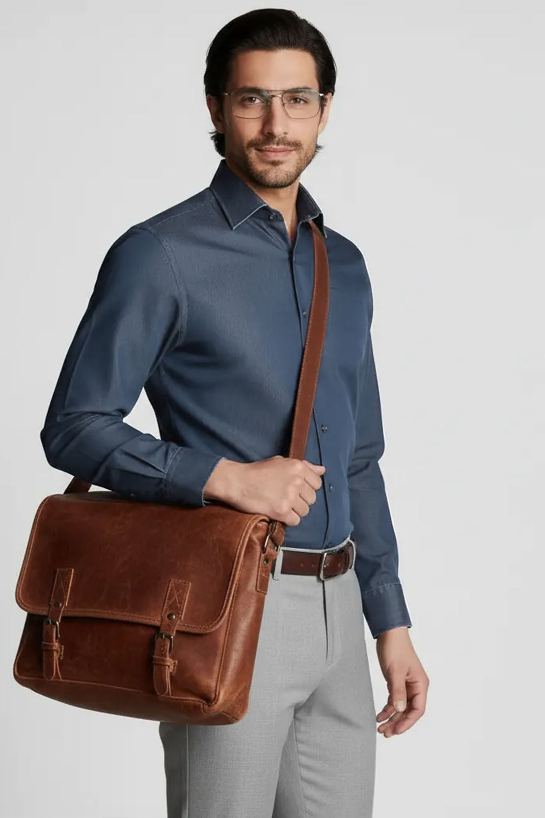 STEEL INDIGO DENIM SHIRT