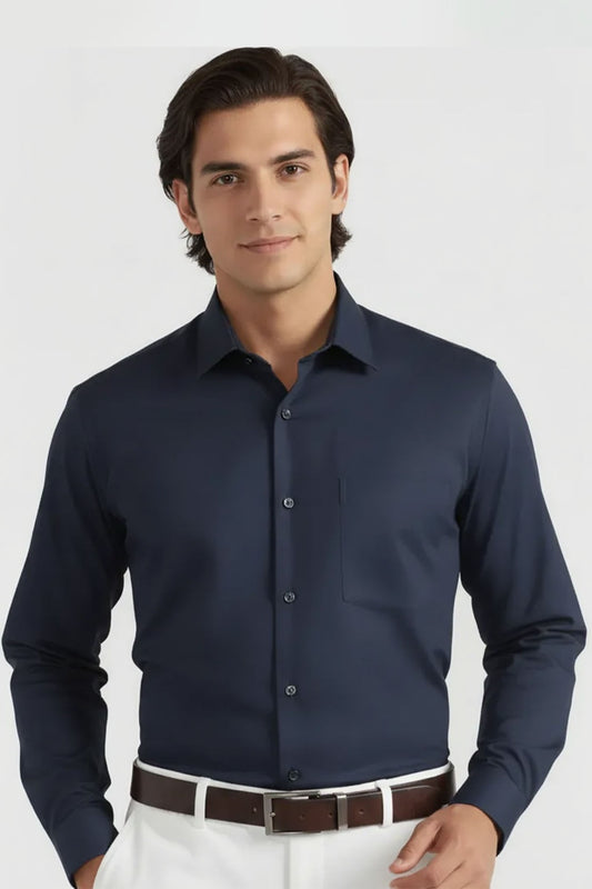 DEEP NAVY FORMAL SHIRT