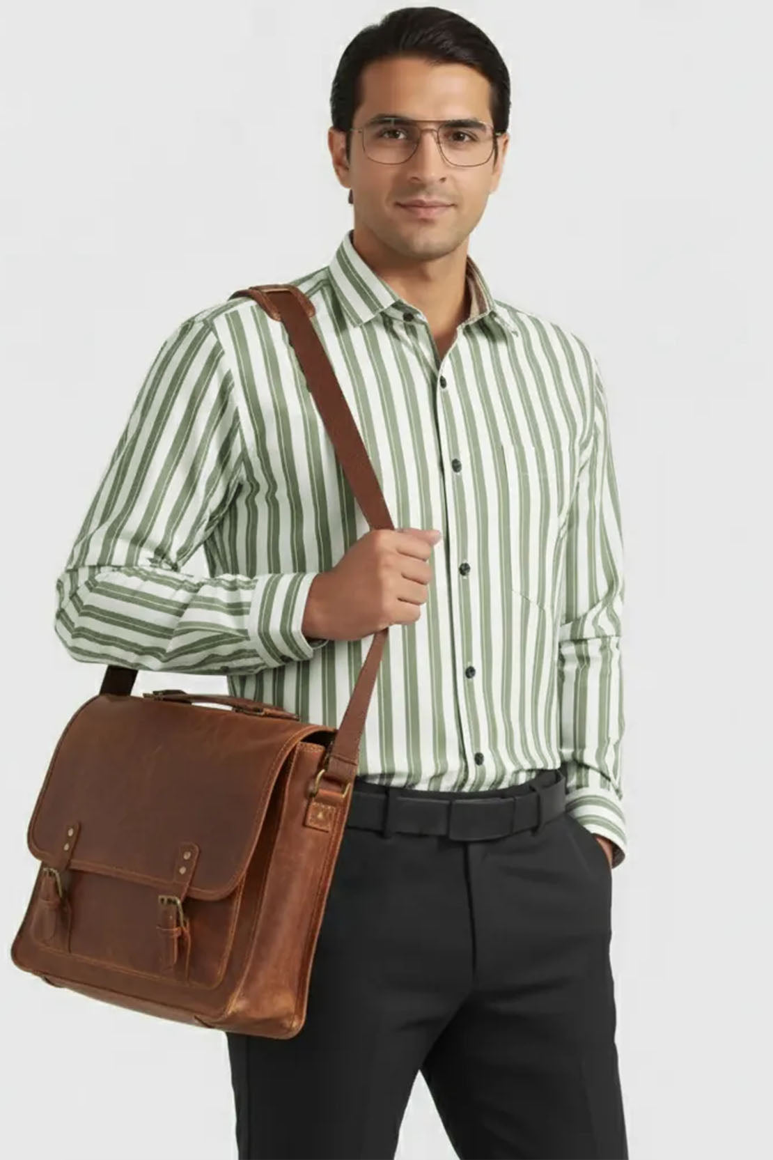 CROCODILE REGIMENTAL STRIPES SHIRT