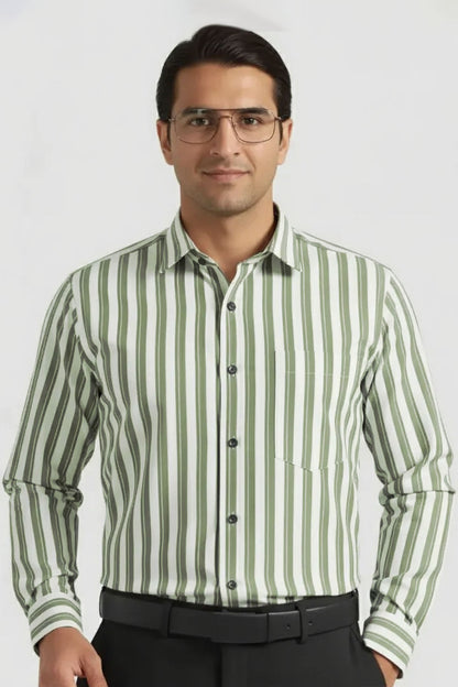 CROCODILE REGIMENTAL STRIPES SHIRT