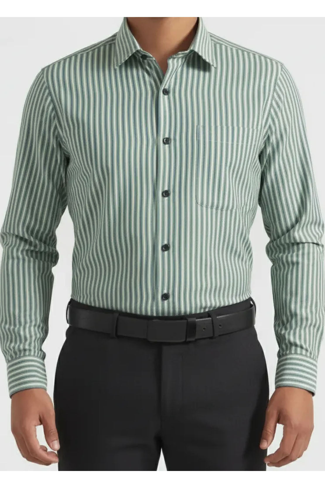 CLARY SAGE SHADOW STRIPES SHIRT