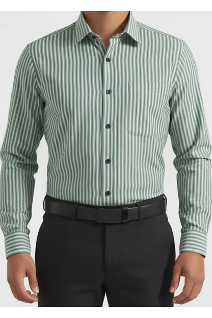 CLARY SAGE SHADOW STRIPES SHIRT
