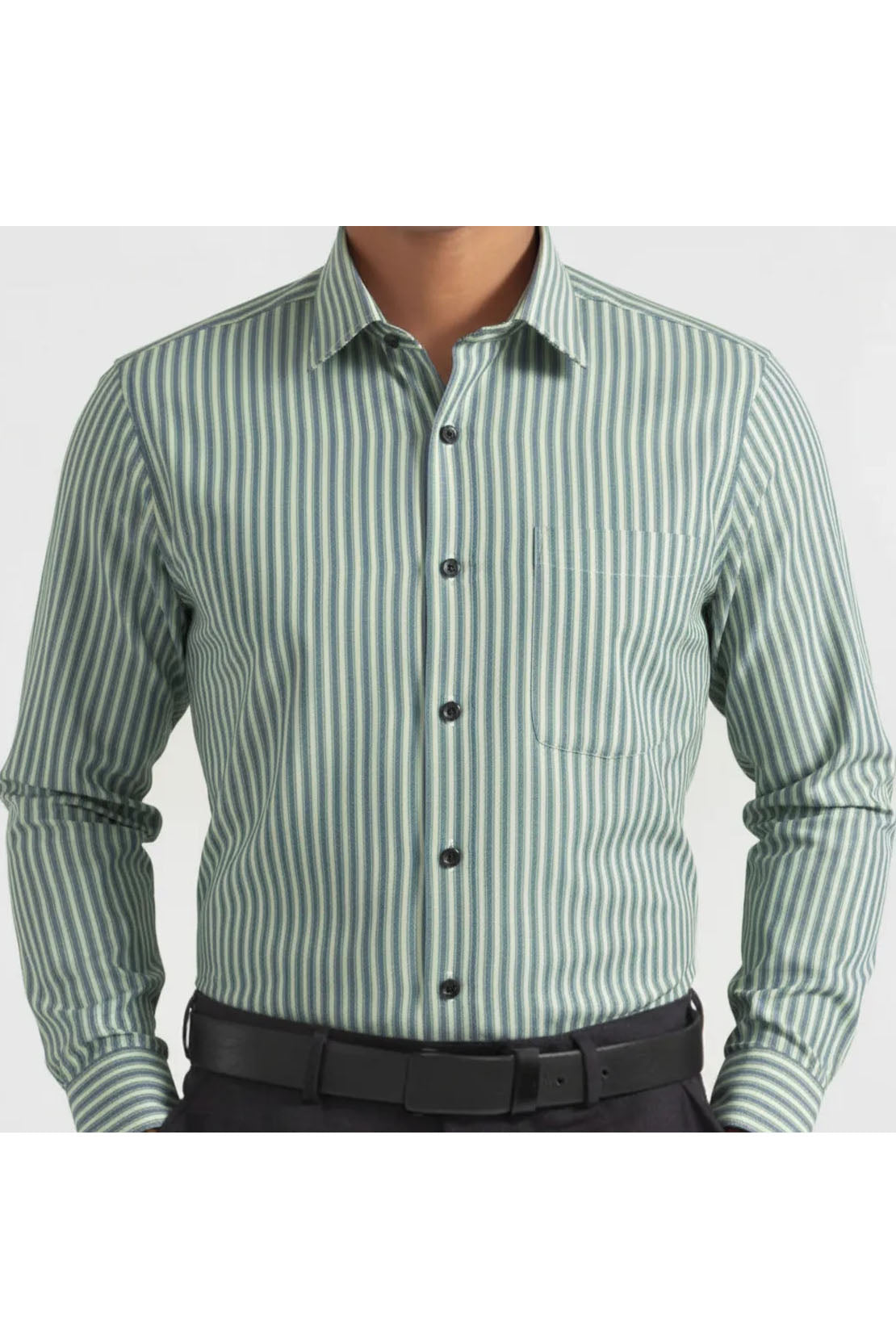 CLARY SAGE SHADOW STRIPES SHIRT