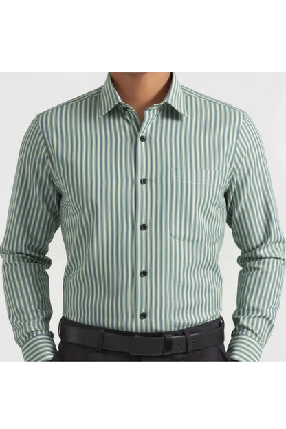 CLARY SAGE SHADOW STRIPES SHIRT