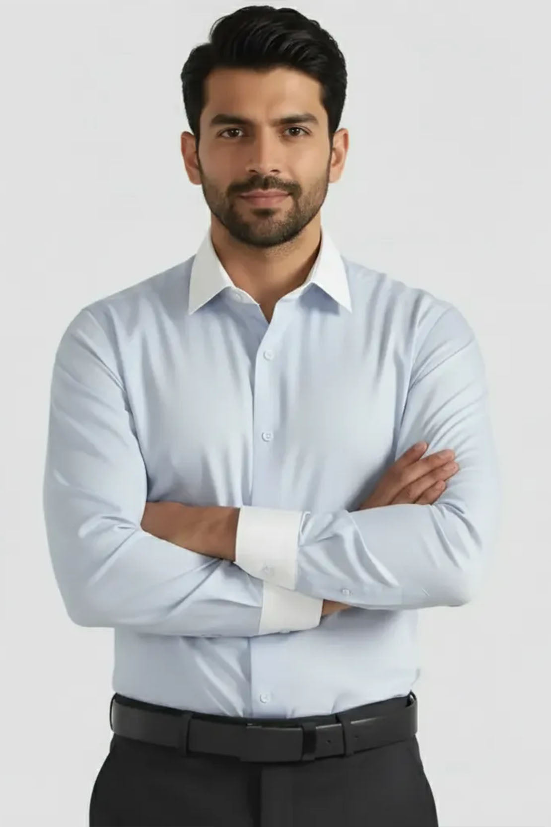 TUFTS MEN'S SOLID STRETCH SHIRT