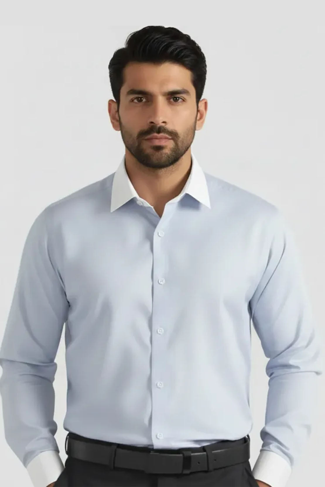 TUFTS MEN'S SOLID STRETCH SHIRT