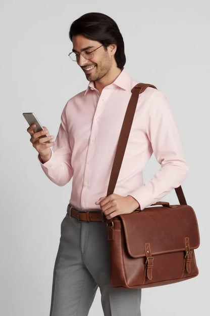 SOLID LEMONADE MEN'S STRETCH SHIRT