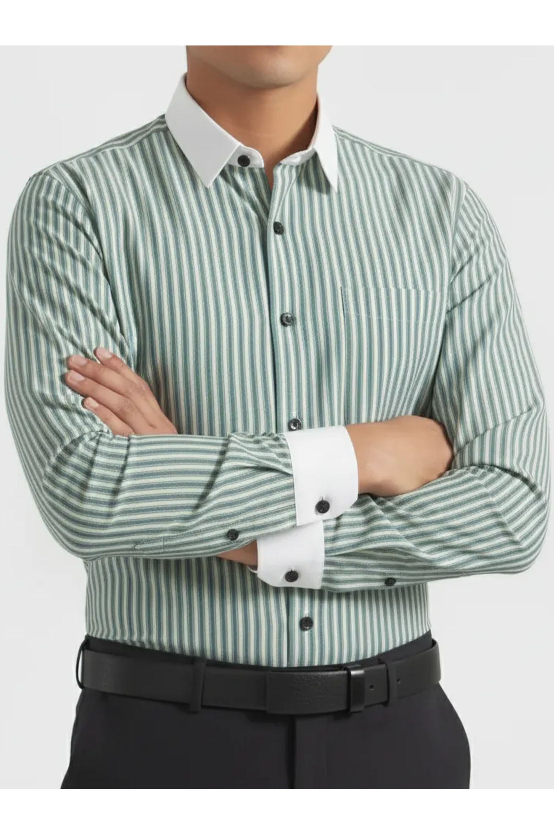 MIST SHADOW STRIPES SHIRT