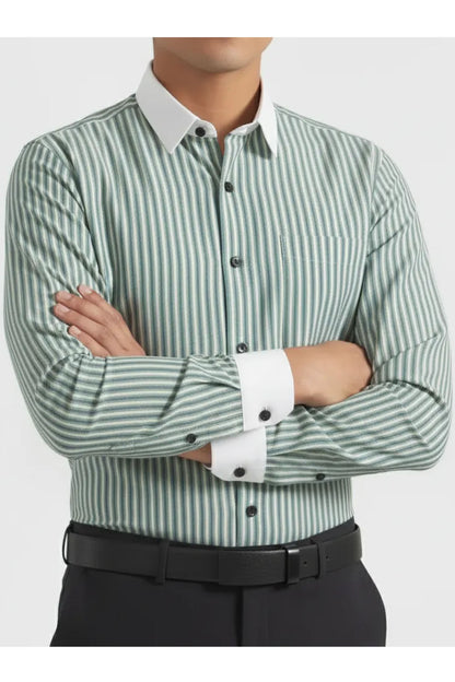 MIST SHADOW STRIPES SHIRT