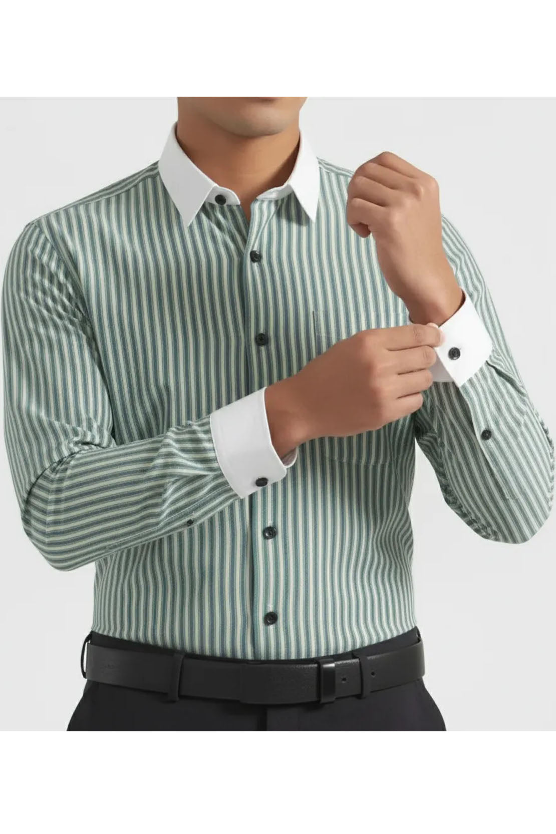 MIST SHADOW STRIPES SHIRT