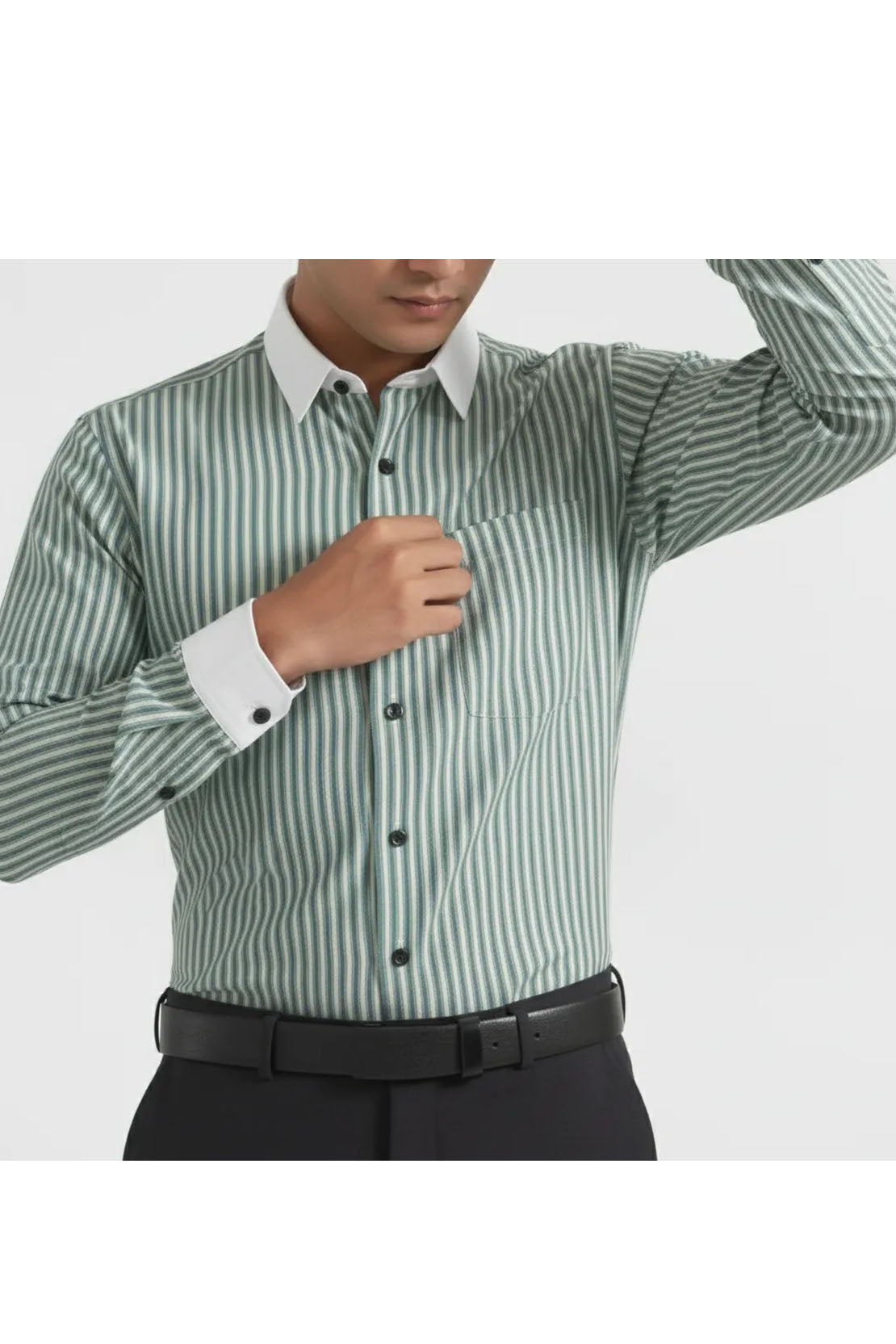 MIST SHADOW STRIPES SHIRT