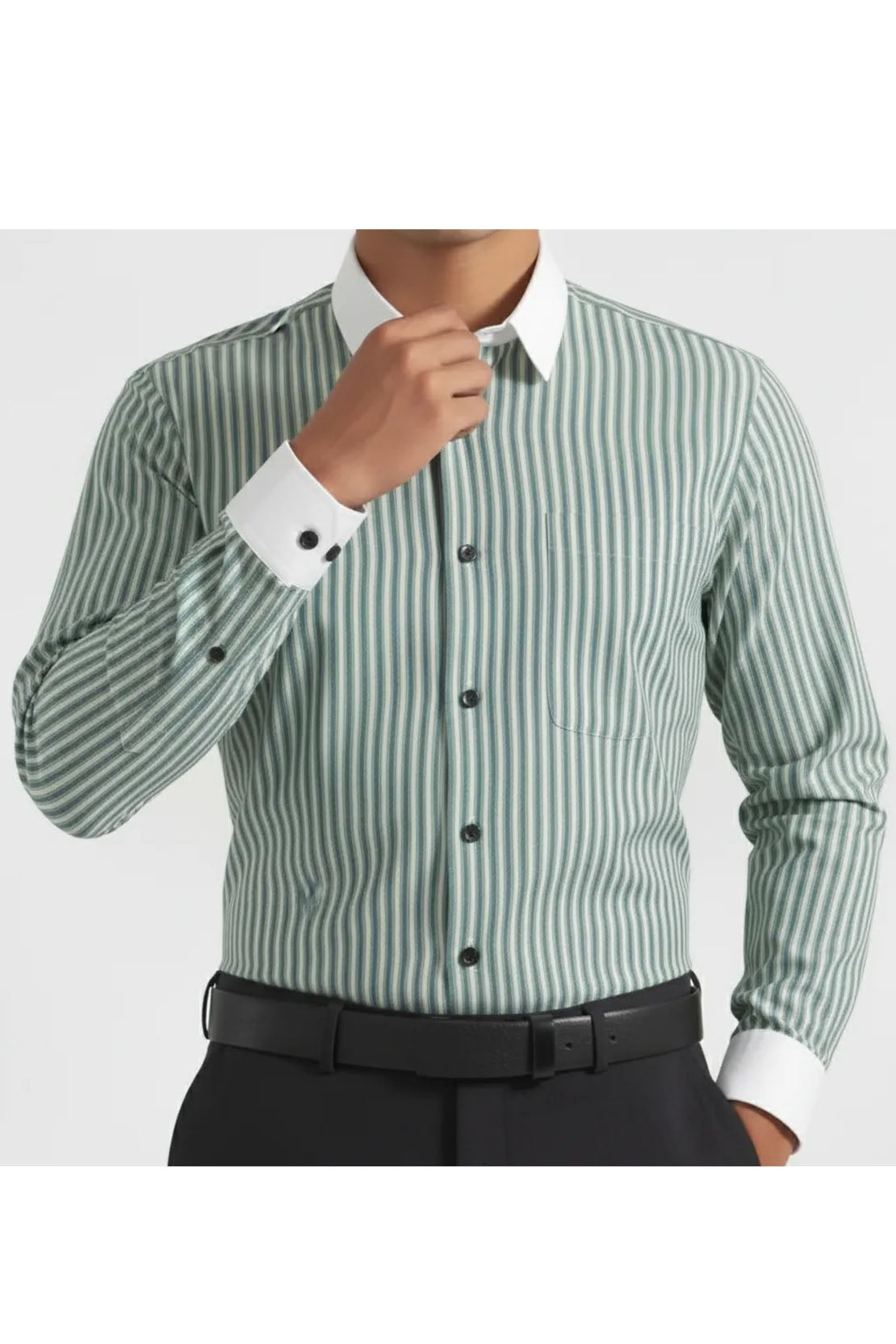 MIST SHADOW STRIPES SHIRT
