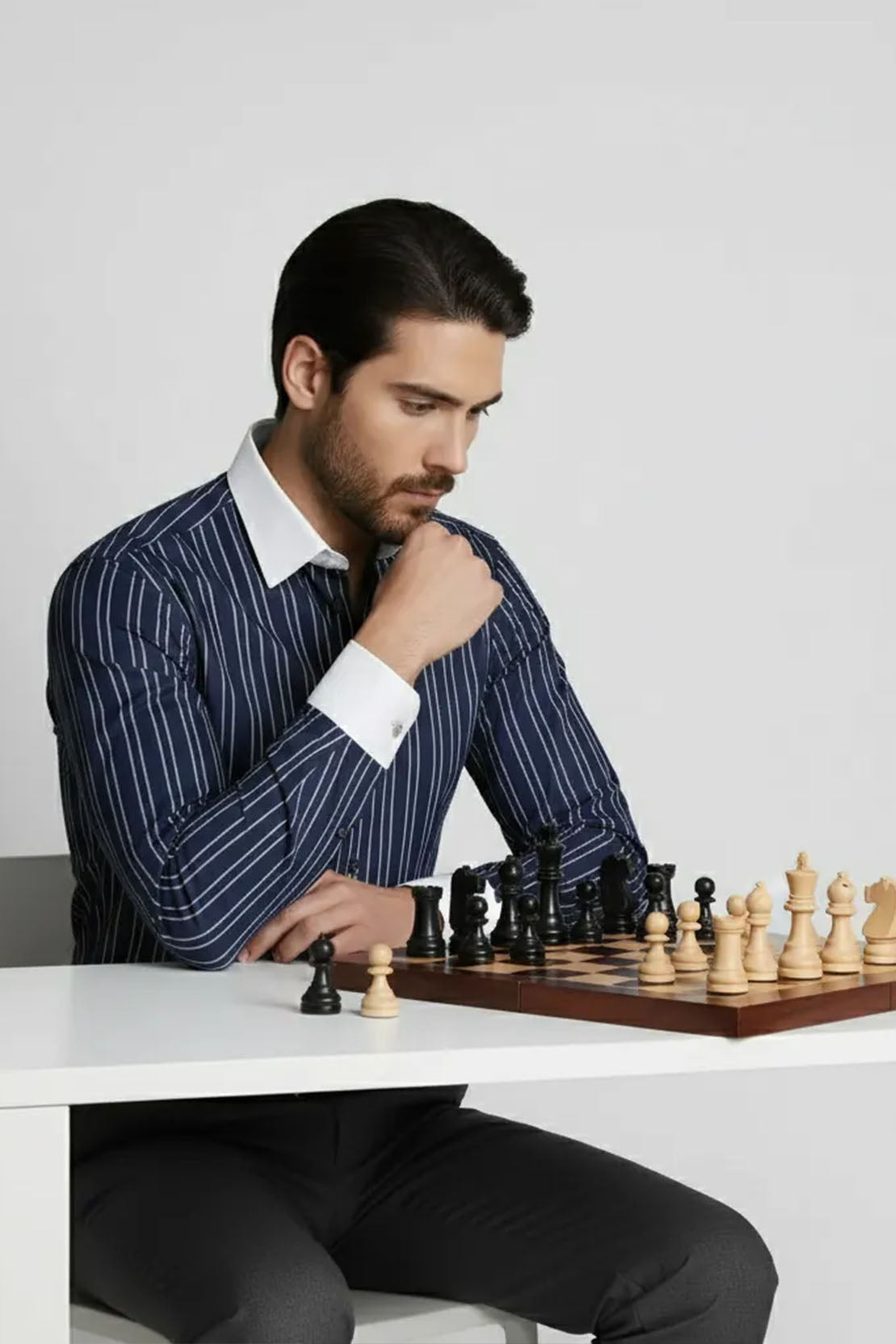 SHADOW DELFT STRIPES SHIRT