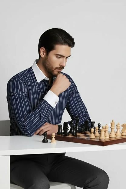 SHADOW DELFT STRIPES SHIRT