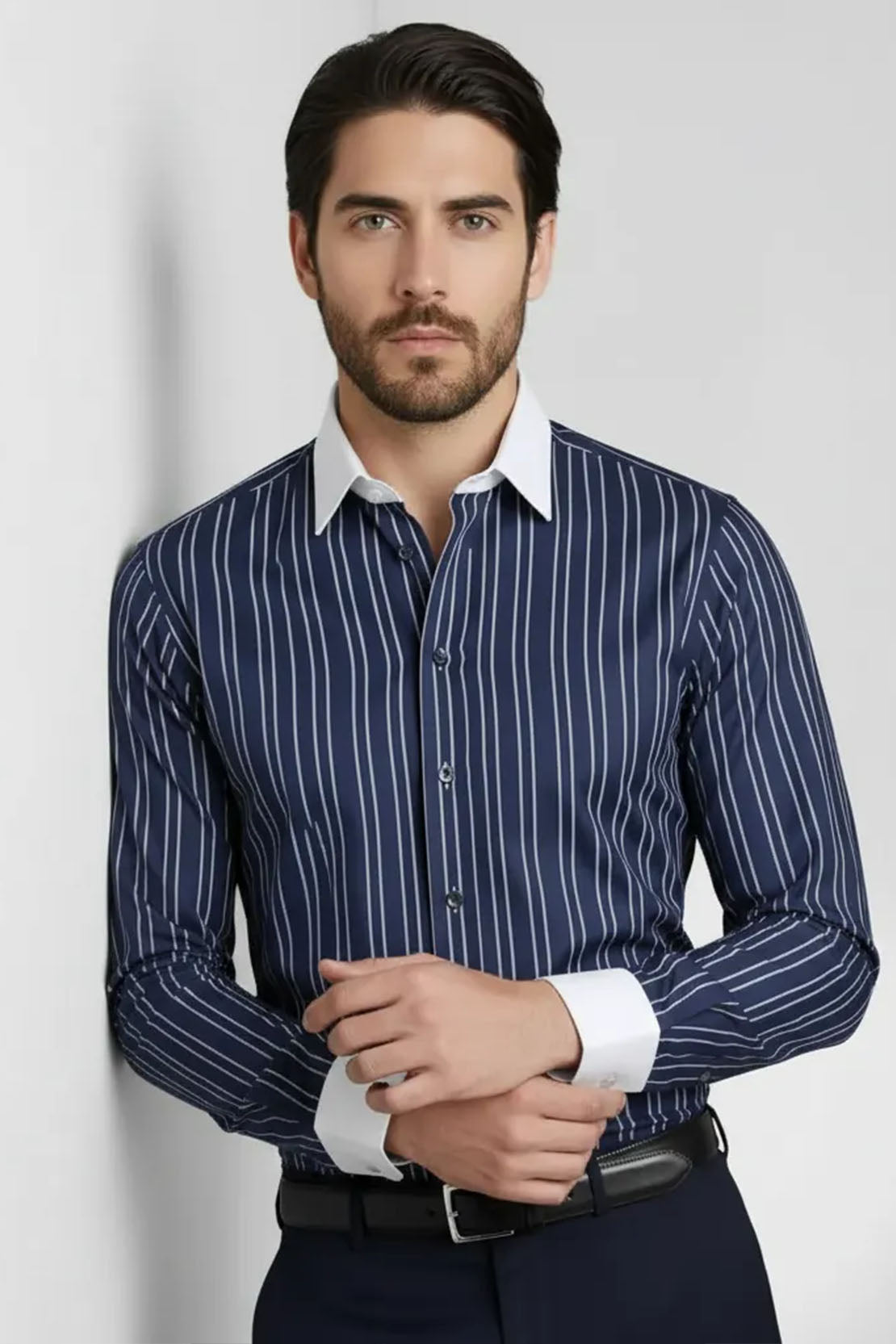 SHADOW DELFT STRIPES SHIRT