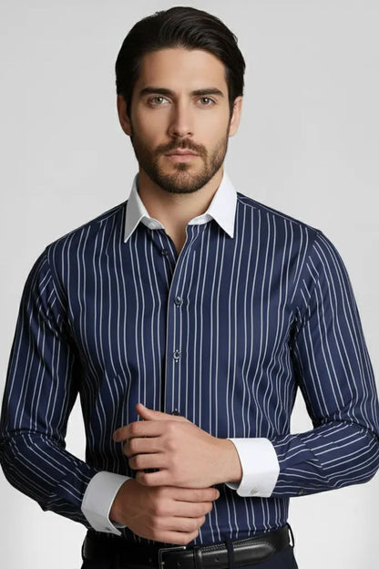 SHADOW DELFT STRIPES SHIRT
