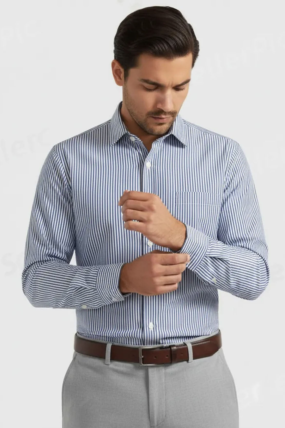 TRYPAN PENCIL STRIPES SHIRT