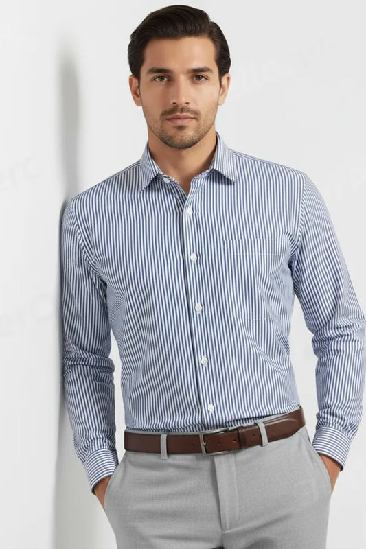 TRYPAN PENCIL STRIPES SHIRT