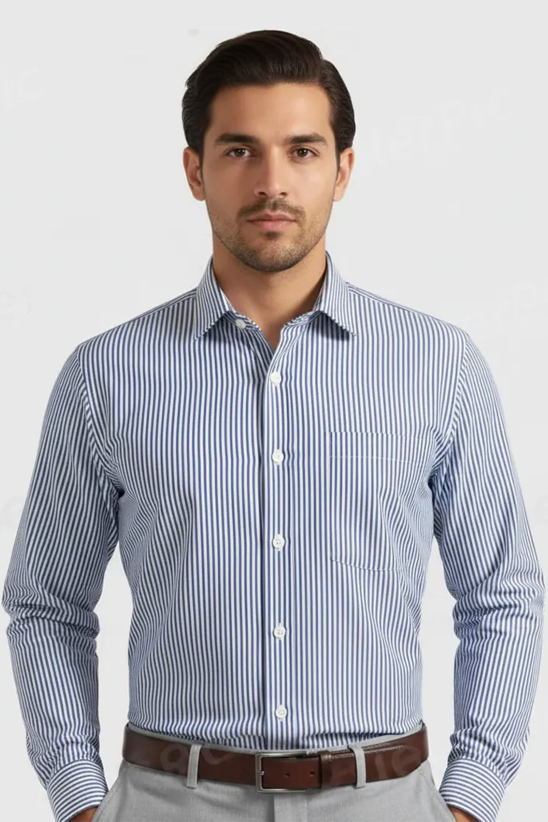 TRYPAN PENCIL STRIPES SHIRT