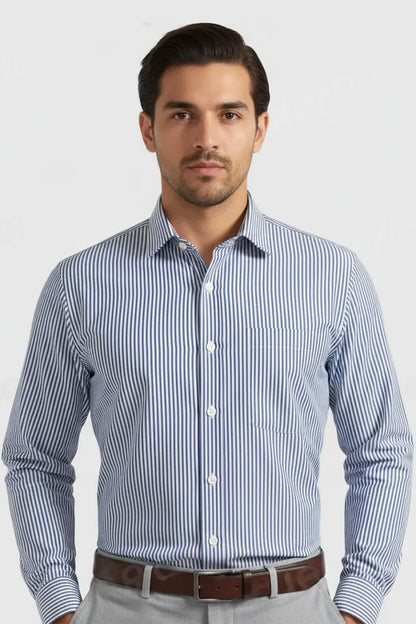 TRYPAN PENCIL STRIPES SHIRT