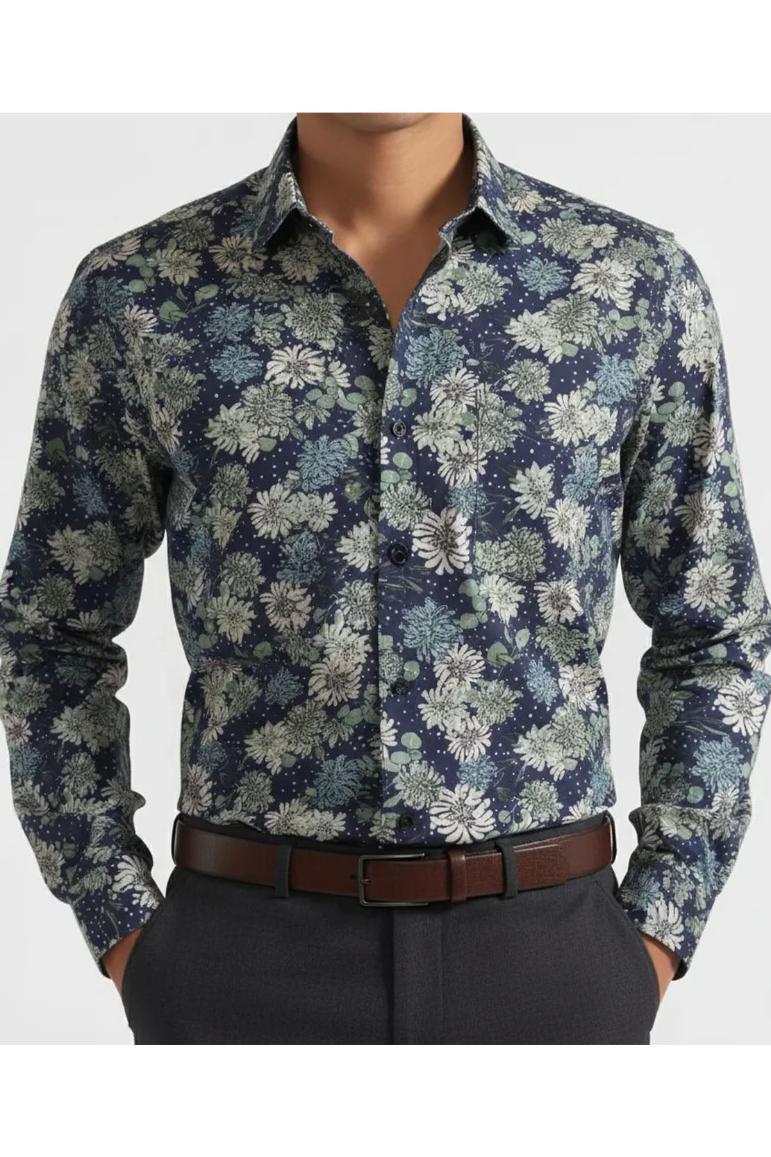 PINE DARK FOREST MEN'S SHIRT