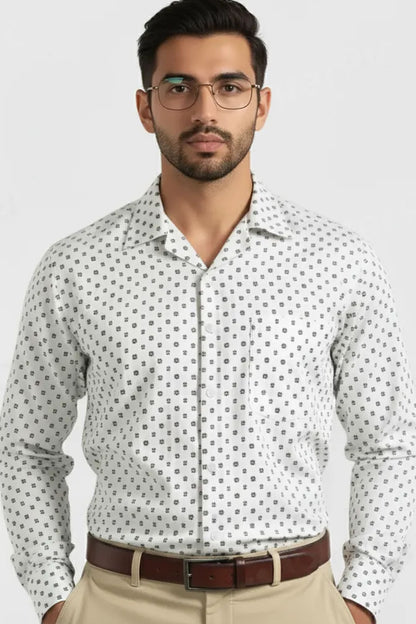 HESH DOT CUBAN PATTERN SHIRT