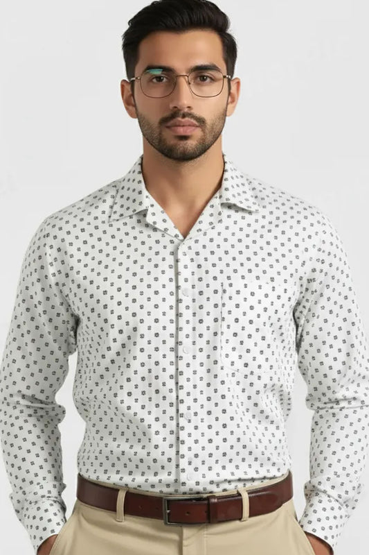HESH DOT CUBAN PATTERN SHIRT