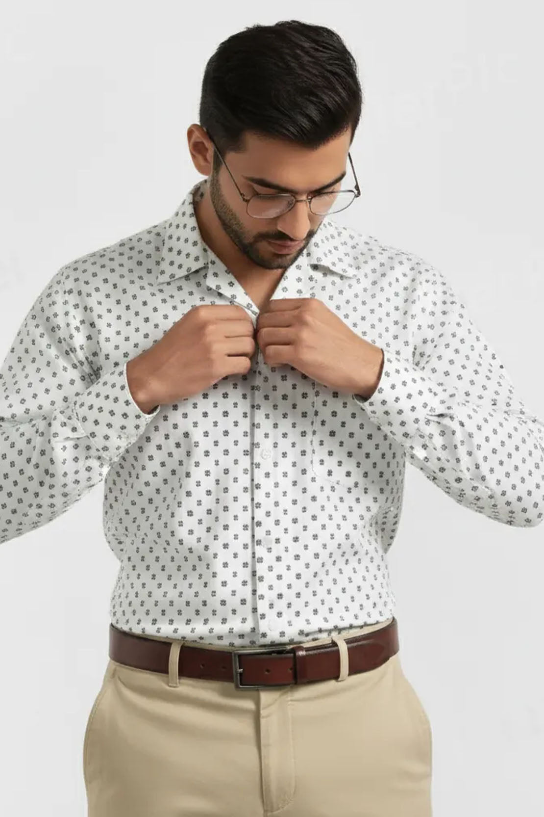 HESH DOT CUBAN PATTERN SHIRT