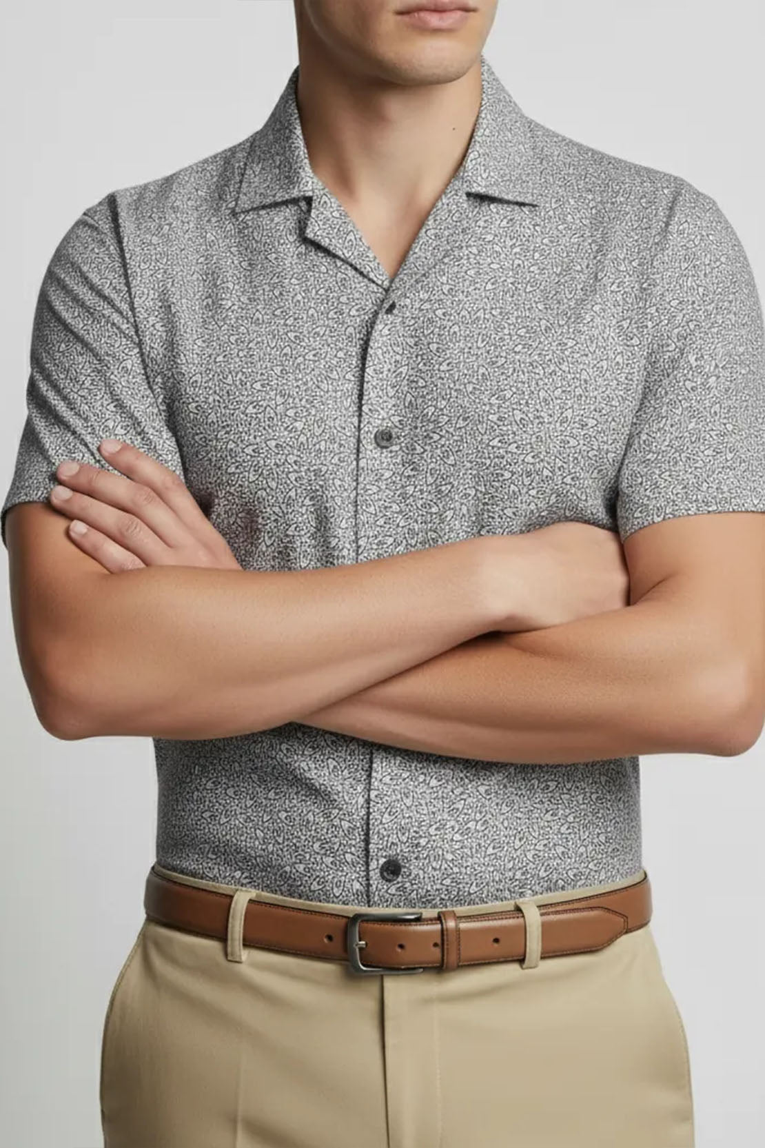 ESTERN FOLK PATTERN SHIRT