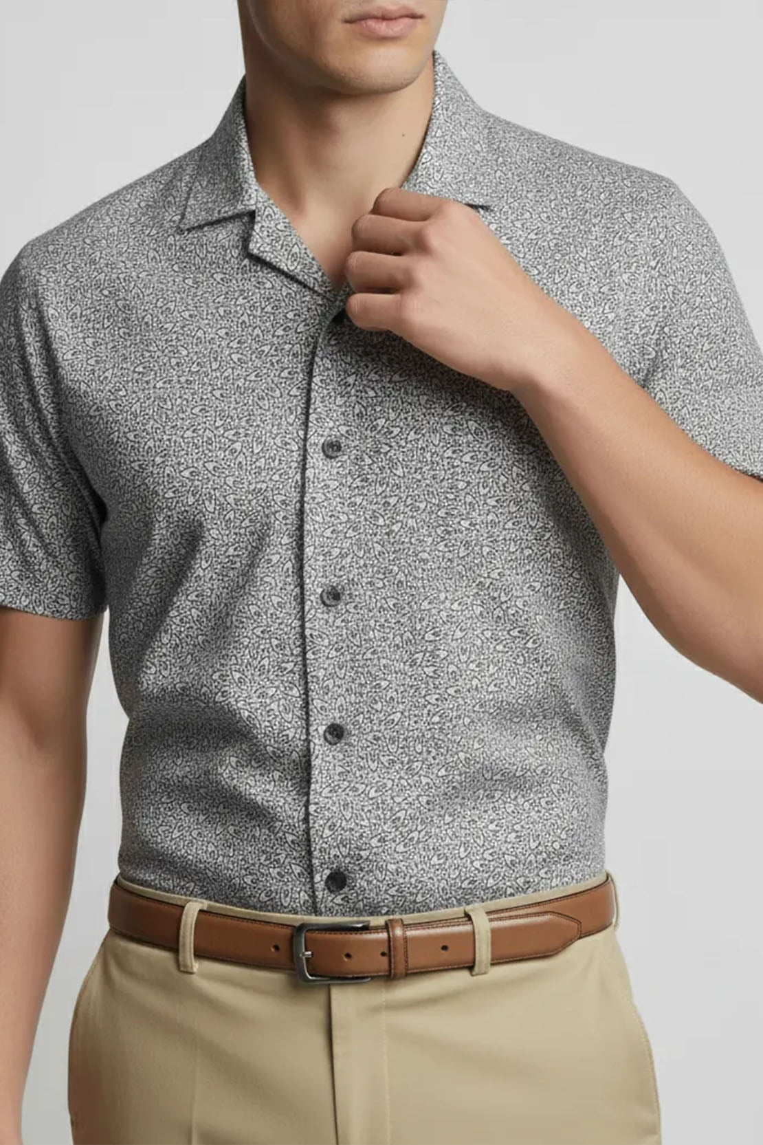 ESTERN FOLK PATTERN SHIRT