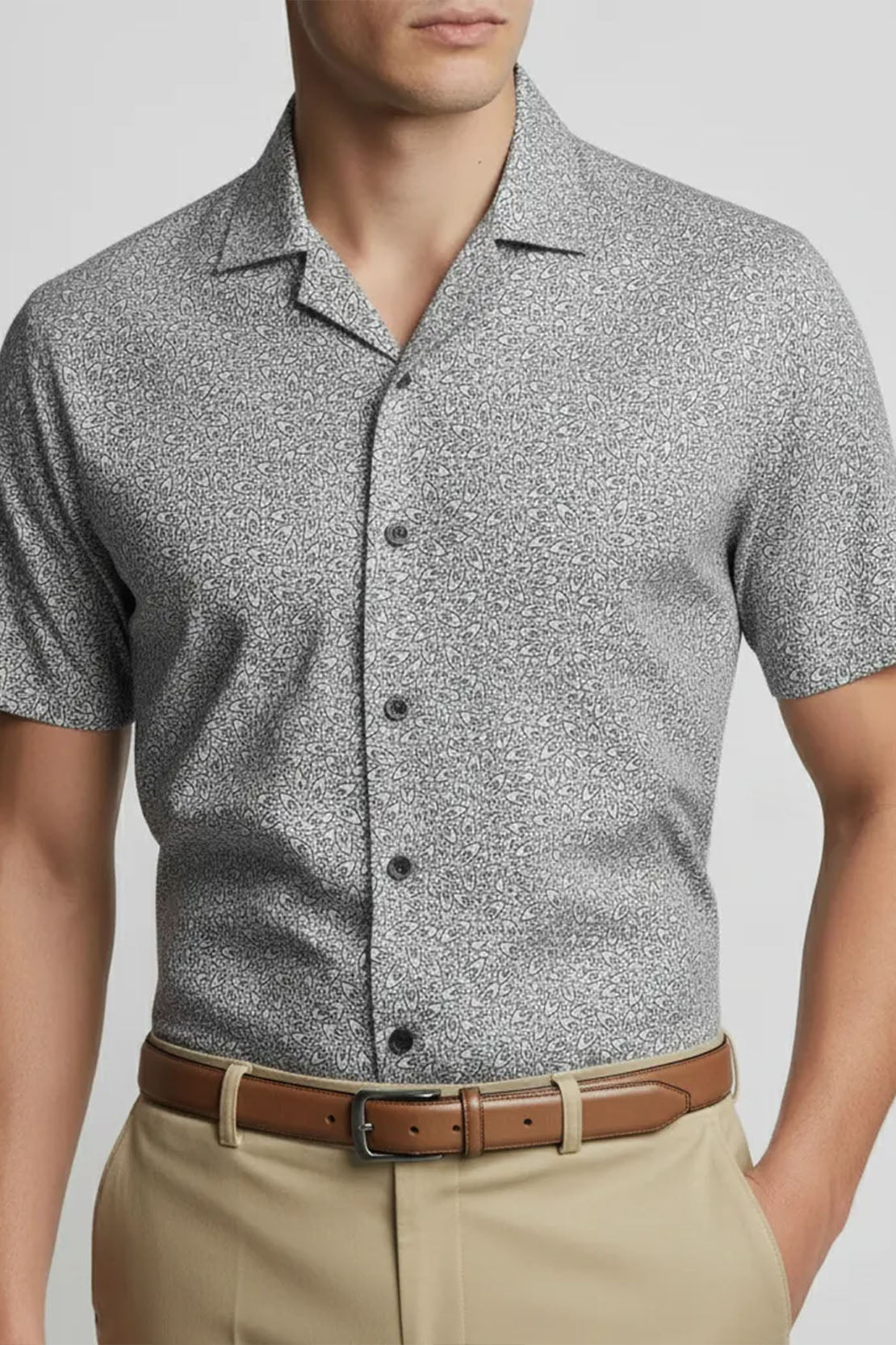 ESTERN FOLK PATTERN SHIRT