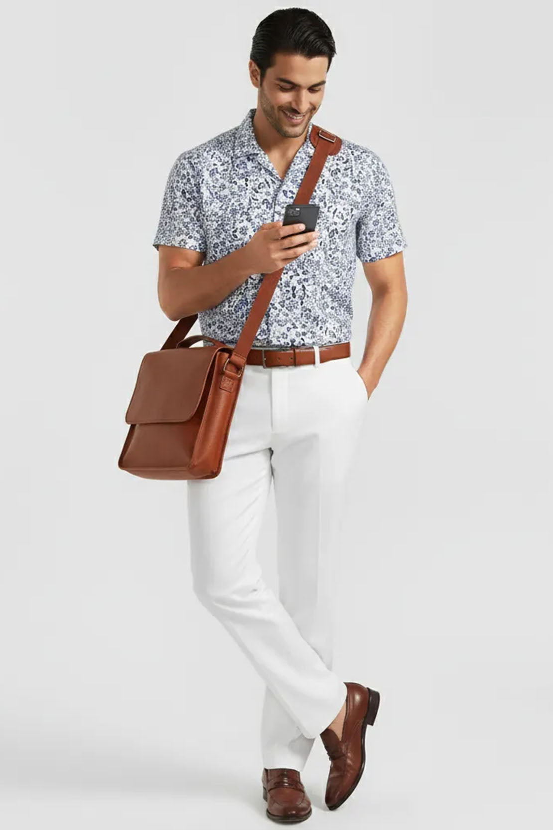 FINE FOLK PATTERN SHIRT