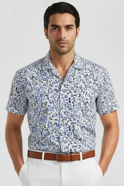 FINE FOLK PATTERN SHIRT