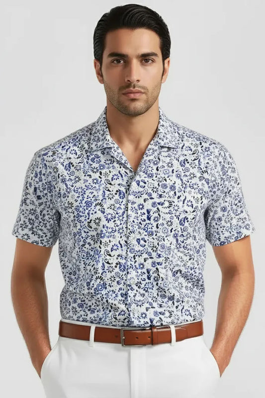 FINE FOLK PATTERN SHIRT