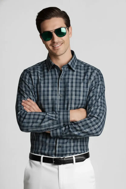 ELEVATED DAILY PLAID SHIRT