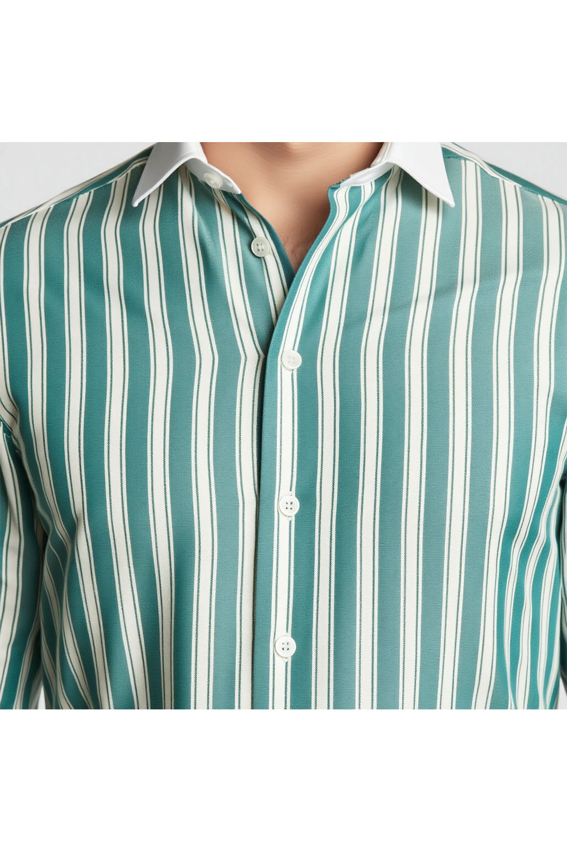 TEAL VISION DRESS SHIRT
