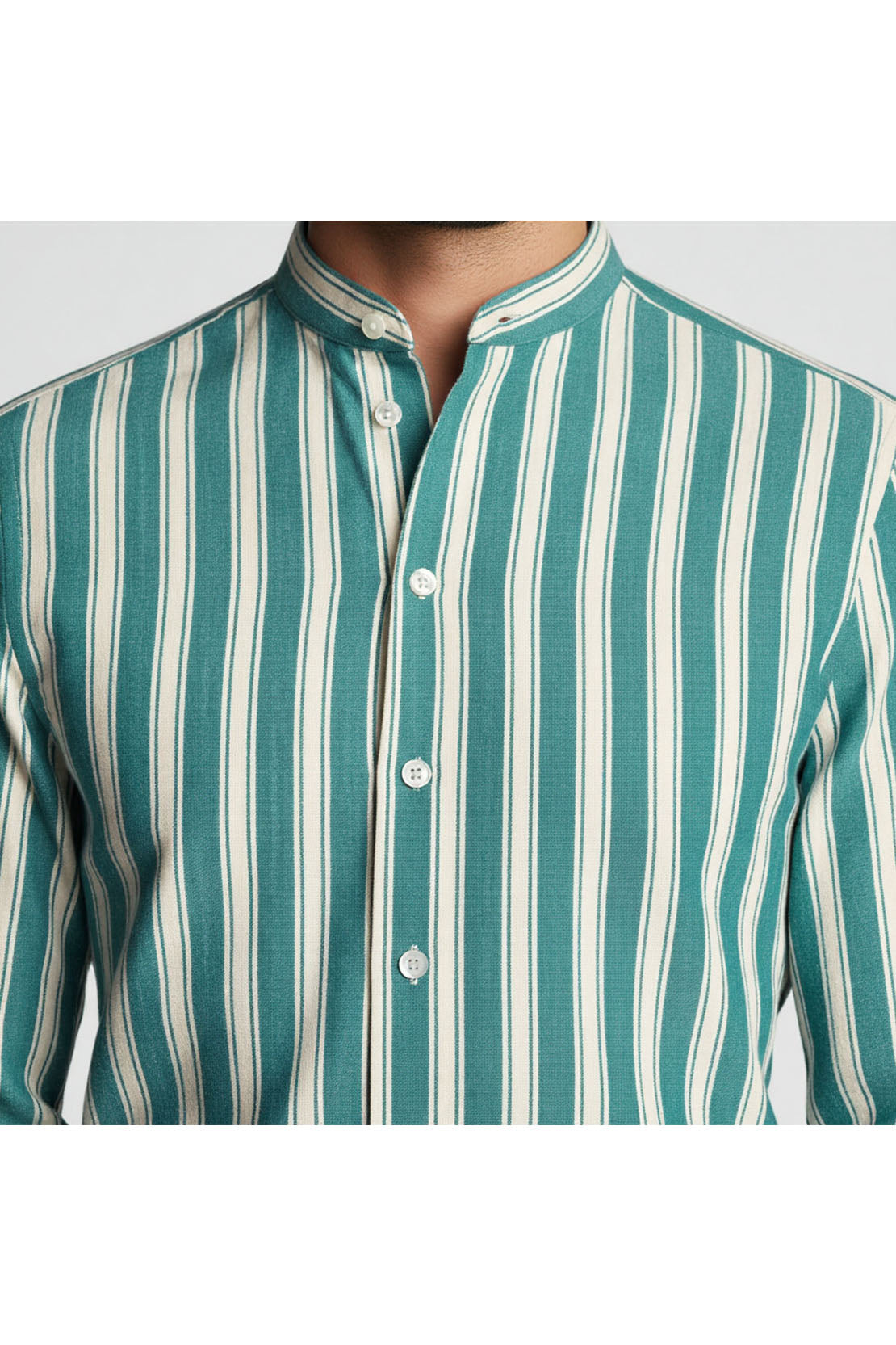 AQUA LINE BUSINESS SHIRT