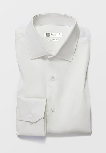 OXFORD WHITE STRETCH MEN'S SHIRT