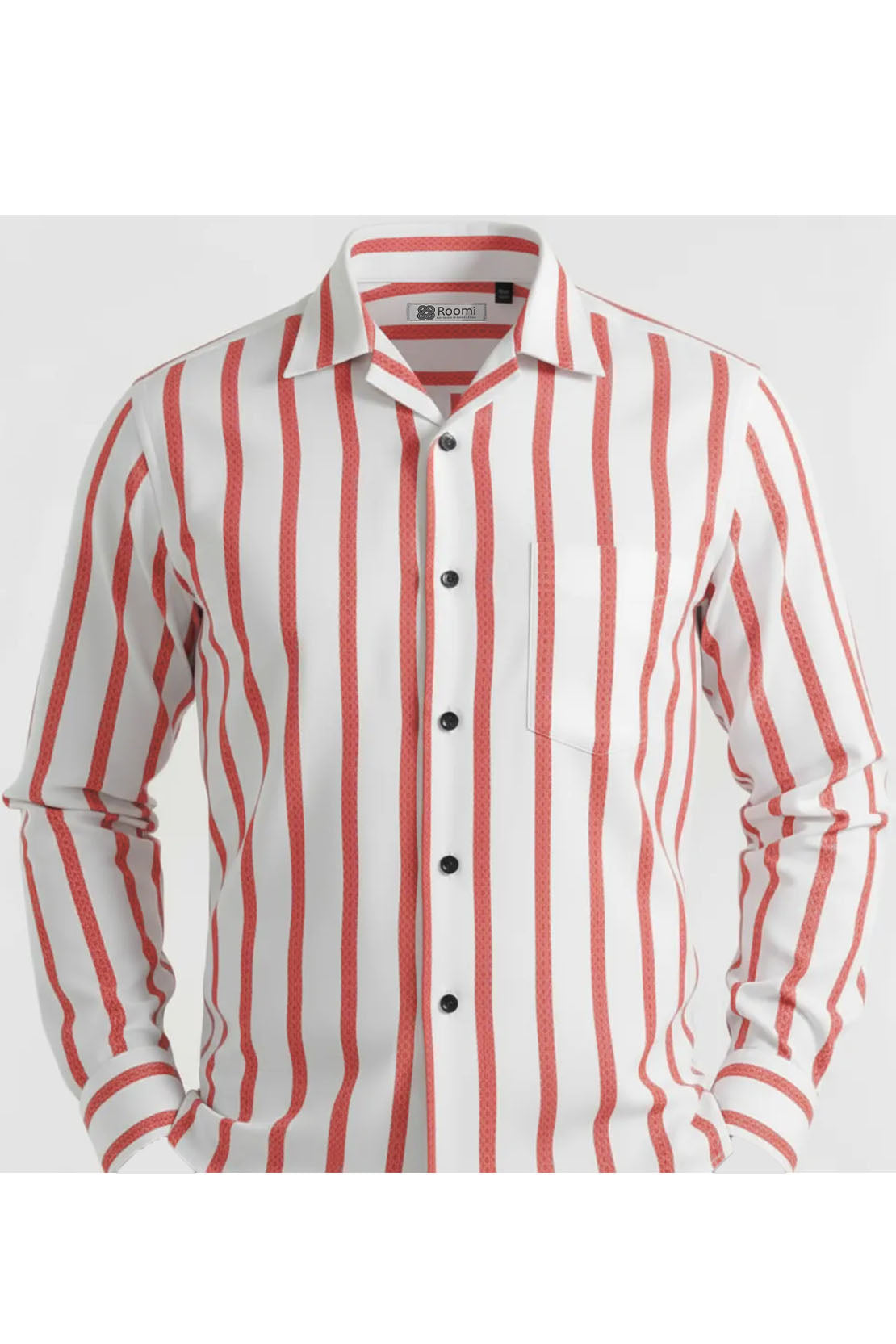 CARMINE STRIPE BUSINESS SHIRT